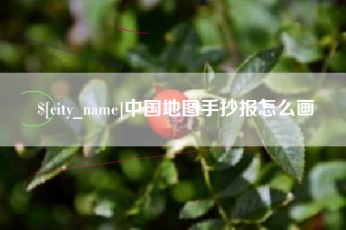 沙洋中国地图手抄报怎么画