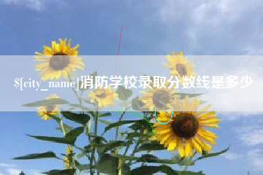 沙洋消防学校录取分数线是多少
