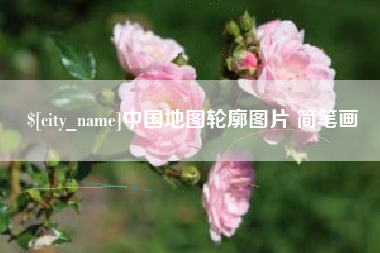 沙洋中国地图轮廓图片 简笔画