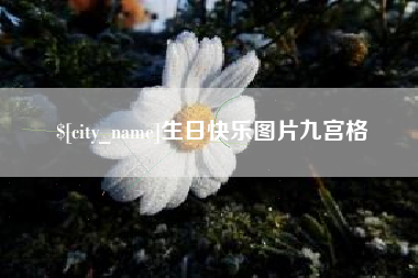 沙洋生日快乐图片九宫格