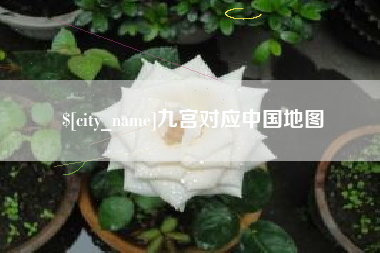 沙洋九宫对应中国地图