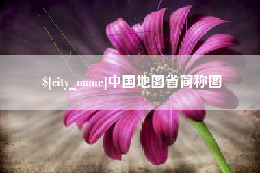 沙洋中国地图省简称图