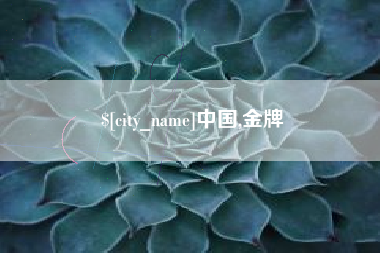 沙洋中国,金牌