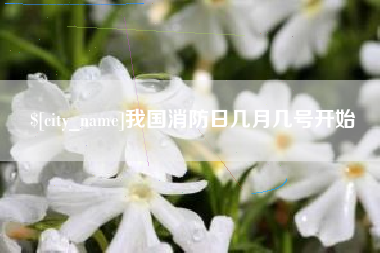 沙洋我国消防日几月几号开始