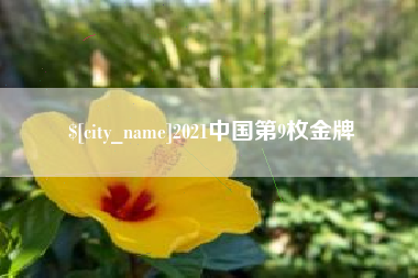 沙洋2021中国第9枚金牌