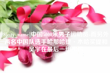 沙洋中国5000米男子运动员-而另外两名中国队选手哈那哈提·木哈买提和吴宇在最后一组出场